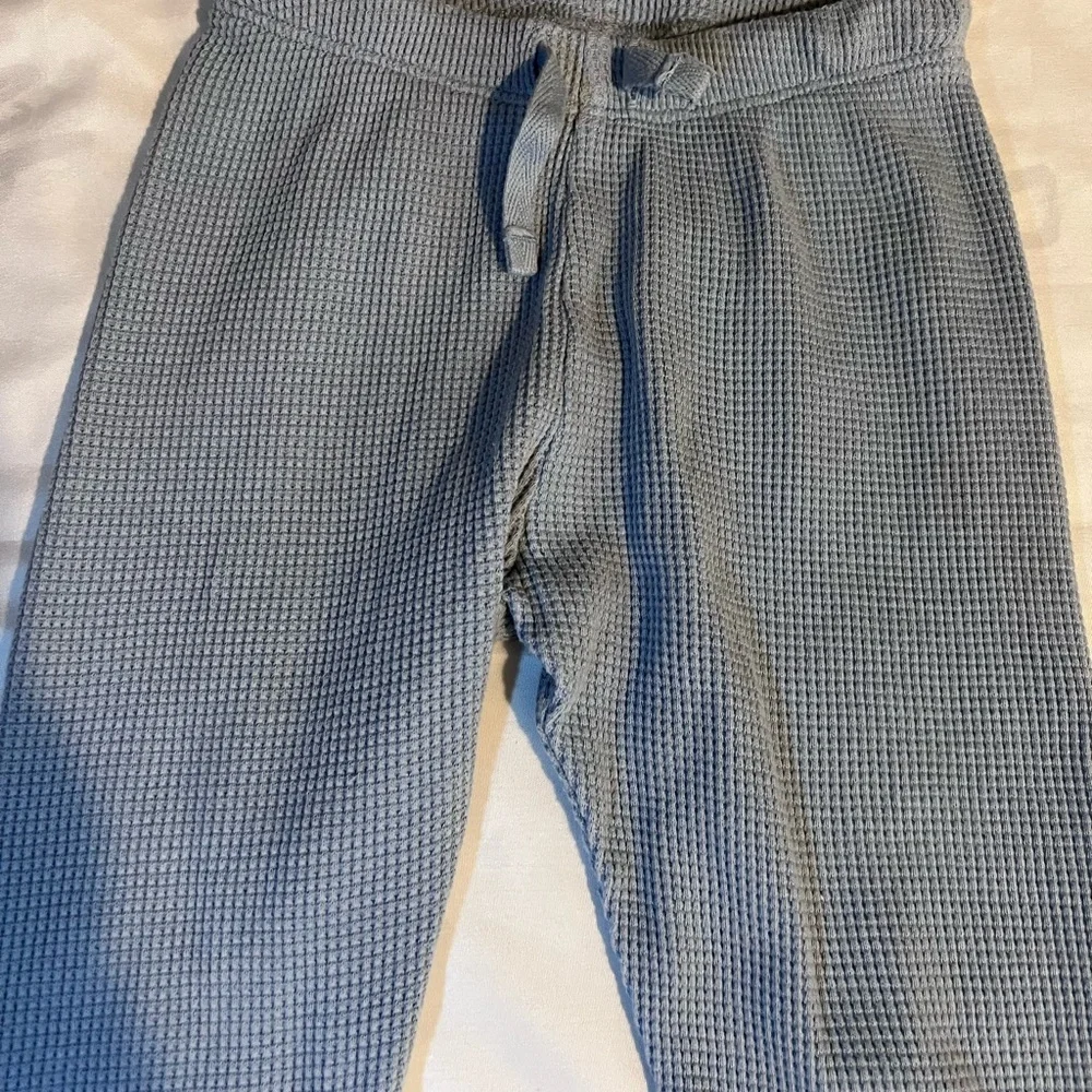H&M Light Blue Waffled Cotton Set in Size 2T